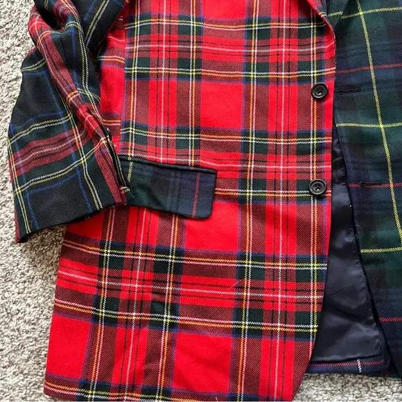 Vineyard Vines Party Tartan Wool Heritage Blazer 42R